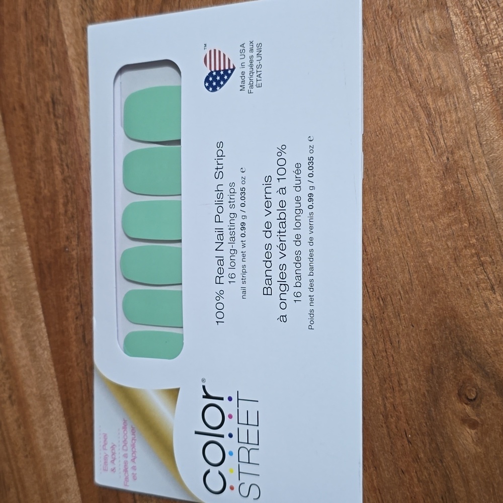 Color Street OSLO AND STEADY Press On Nails 100% Real Polish